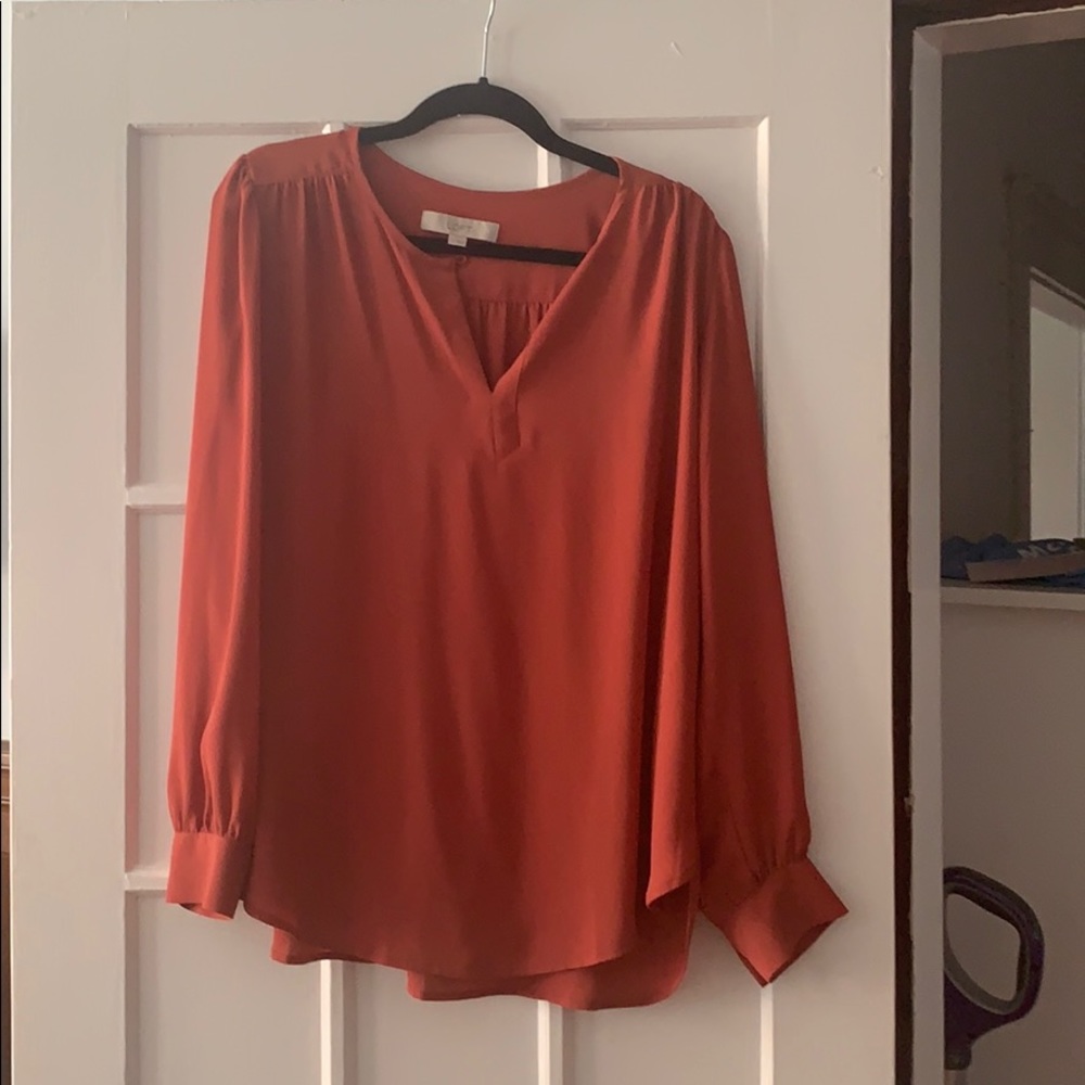 Orange Loft Shirt - worn only twice!